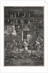 Moldavian Interior, 1856 by Rodolphe Bresdin