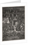 Moldavian Interior, 1856 by Rodolphe Bresdin