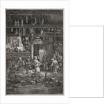 Moldavian Interior, 1856 by Rodolphe Bresdin
