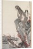 Monkeys by a Stream, mid-1800s by Nagasawa Rosetsu (style of)