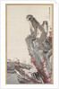Monkeys by a Stream, mid-1800s by Nagasawa Rosetsu (style of)