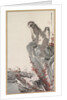 Monkeys by a Stream, mid-1800s by Nagasawa Rosetsu (style of)