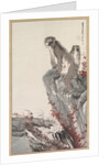 Monkeys by a Stream, mid-1800s by Nagasawa Rosetsu (style of)