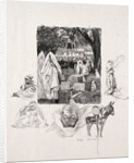 Moroccan Sketches by Alexandre Lunois