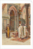Moslems at Prayer, late 1800s-early 1900s by P. Pavesi
