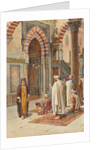 Moslems at Prayer, late 1800s-early 1900s by P. Pavesi