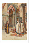 Moslems at Prayer, late 1800s-early 1900s by P. Pavesi