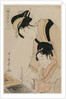 Mother Teaching her Daughter Calligraphy, from the series, Twelve Occupations of Women, c. 1798 by Kitagawa Utamaro