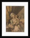 Mother with Two Children, 1788 by Henri Chevaux