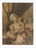 Mother with Two Children, 1788 by Henri Chevaux