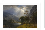 Mount Starr King, Yosemite, 1866 by Albert Bierstadt