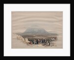Mount Tabor from the Plain of Esdraelon, 1839 by David Roberts