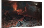 Mount Vesuvius at Midnight, 1868 by Albert Bierstadt