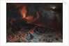 Mount Vesuvius at Midnight, 1868 by Albert Bierstadt