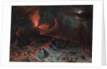 Mount Vesuvius at Midnight, 1868 by Albert Bierstadt