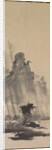 Mountain and River in Storm, first half of 17th century by Hirowatari Setsuzan