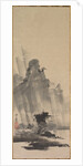 Mountain and River in Storm, first half of 17th century by Hirowatari Setsuzan