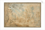 Mountain Landscape with Figures, first half 1600s by Anton Mirou