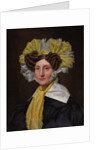 Mrs. Pearson [possibly Sarah Thompson Pearson], c. 1837 by Pieter Christoffel Wonder