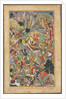 Mughal ruler Humayun defeating the Afghans before reconquering India, folio from an Akbar-nama (Book by Unknown