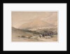 Nablus Ancient Shechem, 1839 by David Roberts