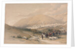 Nablus Ancient Shechem, 1839 by David Roberts