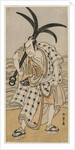 Nakamura Nakazo I as a Townsman Holding an Anchor, c. 1780 by Katsukawa Shunsho