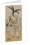 Nakamura Nakazo I as a Townsman Holding an Anchor, c. 1780 by Katsukawa Shunsho