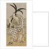 Nakamura Nakazo I as a Townsman Holding an Anchor, c. 1780 by Katsukawa Shunsho