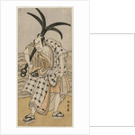 Nakamura Nakazo I as a Townsman Holding an Anchor, c. 1780 by Katsukawa Shunsho