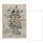 Nakamura Tomijuro and Nakamura Shichisaburo II as the Lovers Agemaki and Sukeroku, 1753 by Torii Kiyonobu II