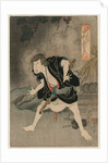 Nakamura Utaemon IV as Ono Sadakuro in Act Five of Kanadehon Chushingura, Naka Theater, 1838 by Kunimasu Sadamasu