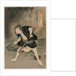 Nakamura Utaemon IV as Ono Sadakuro in Act Five of Kanadehon Chushingura, Naka Theater, 1838 by Kunimasu Sadamasu