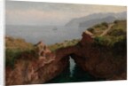 Natural Arch, Capri, 1856 by William Stanley Haseltine
