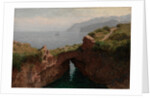 Natural Arch, Capri, 1856 by William Stanley Haseltine