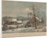 New England Winter Scene, 1861 by James Merritt Ives; Nathaniel Currier