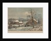 New England Winter Scene, 1861 by James Merritt Ives; Nathaniel Currier