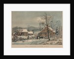 New England Winter Scene, 1861 by James Merritt Ives; Nathaniel Currier