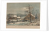 New England Winter Scene, 1861 by James Merritt Ives; Nathaniel Currier