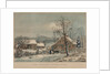 New England Winter Scene, 1861 by James Merritt Ives; Nathaniel Currier