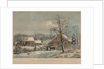 New England Winter Scene, 1861 by James Merritt Ives; Nathaniel Currier