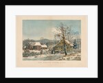 New England Winter Scene, 1861 by James Merritt Ives; Nathaniel Currier