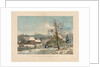 New England Winter Scene, 1861 by James Merritt Ives; Nathaniel Currier