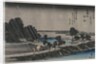 Night Rain at the Azuma Shrine, mid-1830s by Utagawa Hiroshige