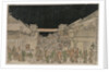 Night Scene, Street of Theatres, late 1700s-early 18002 by Unknown