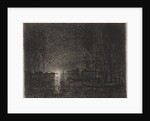 Nightpiece, original impression 1862, printed in 1921 by Charles François Daubigny