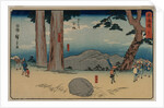Nissaka: The Night-Weeping Stone at Sayo no Nakayama…, about 1848-50 by Utagawa Hiroshige