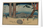 Nissaka: The Night-Weeping Stone at Sayo no Nakayama…, about 1848-50 by Utagawa Hiroshige