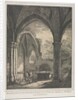 Notable Buildings of the Middle Ages in Germany: Ruins of the Church of the Virgin…, 1821 by Domenico Quaglio