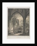 Notable Buildings of the Middle Ages in Germany: Ruins of the Church of the Virgin…, 1821 by Domenico Quaglio